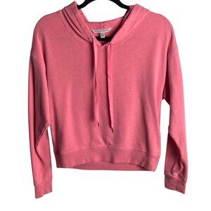 Victoria's Secret Size Small Bubble Gum Pink Hoodie Four Ever Floral Y2K Preppy
